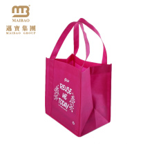 Cheap High Quality Heavy Duty Durable Fabric Reusable Tote Carry Non Woven Shopping Bags With Custom Logos Printed